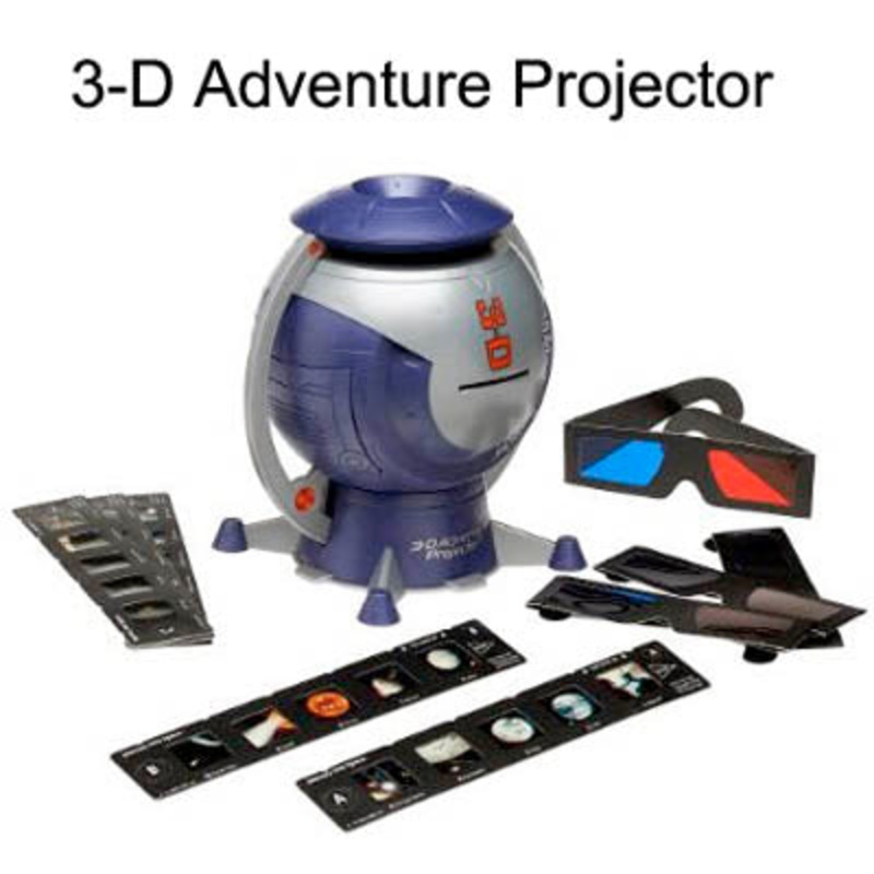 UM2040 - 3-D ADVENTURE PROJECTOR INCLUDES 2 PAIRS OF 3D GLASSES