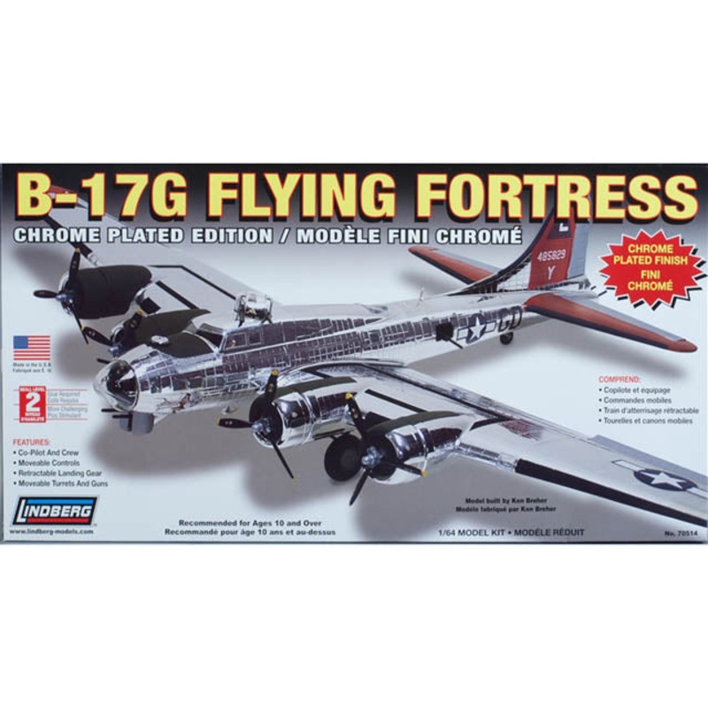 70514 - B-17G FLYING FORTRESS 1/64 SCALE MODEL KIT