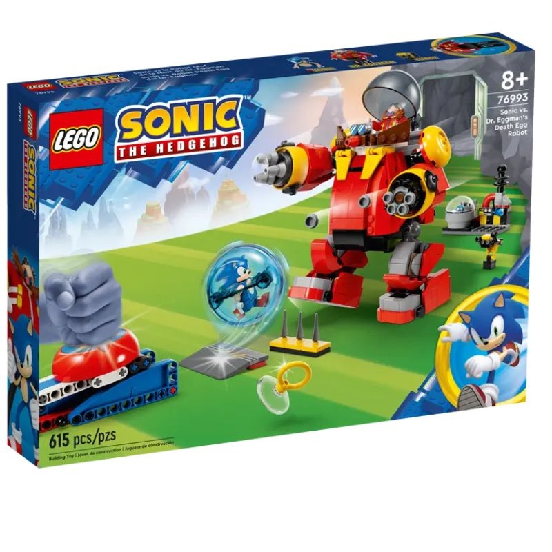 76993 - SONIC VS DR.EGGMAN'S EGG ROBOT 615 PCS/SET