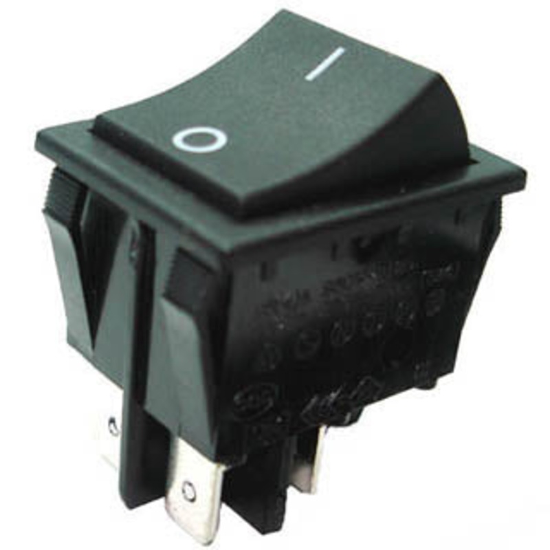 CA22J72207PQ - ROCKER SWITCH 2P1T 15A ON-OFF 125VAC QT 22X30MM BLK
