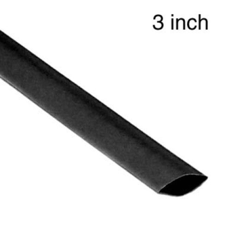 WYA-437C - TUBING HST 3INX4FT SW BLK 2:1 600V 125C