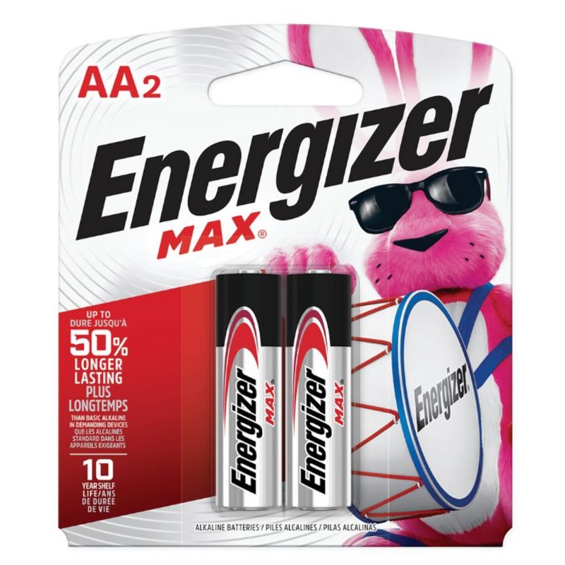 015464 - BATTERY ALKALINE AA 1.5V (2 pcs/pkg)