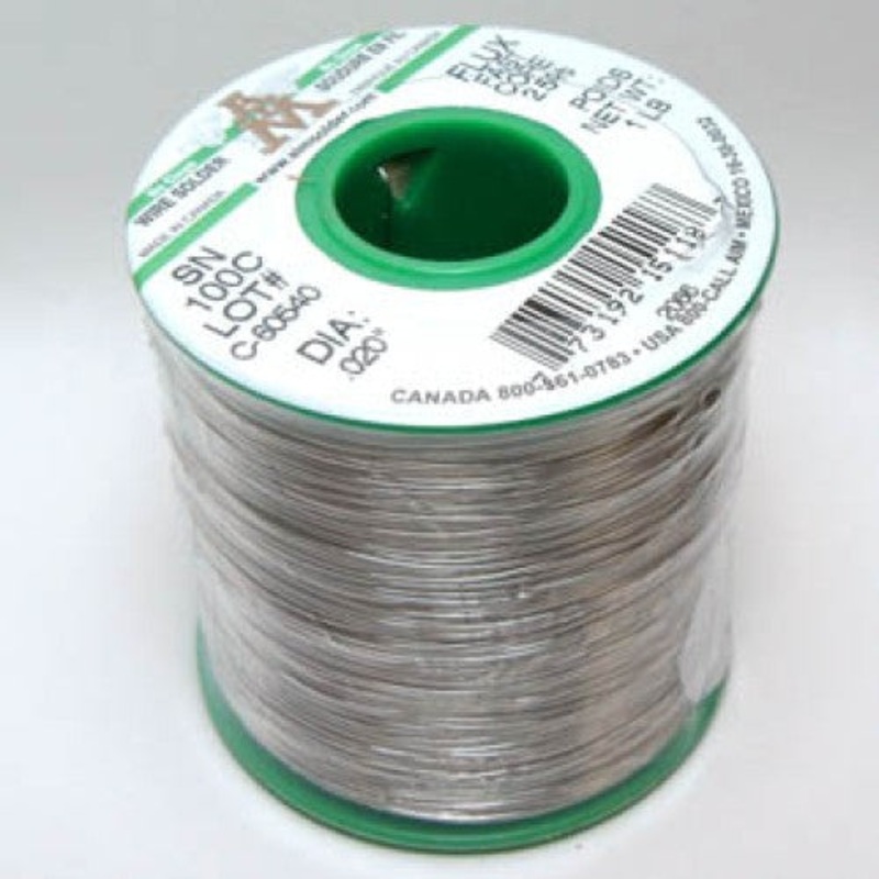 15063 - SOLDER WIRE LEAD FREE .020IN 1LB NO CLEAN