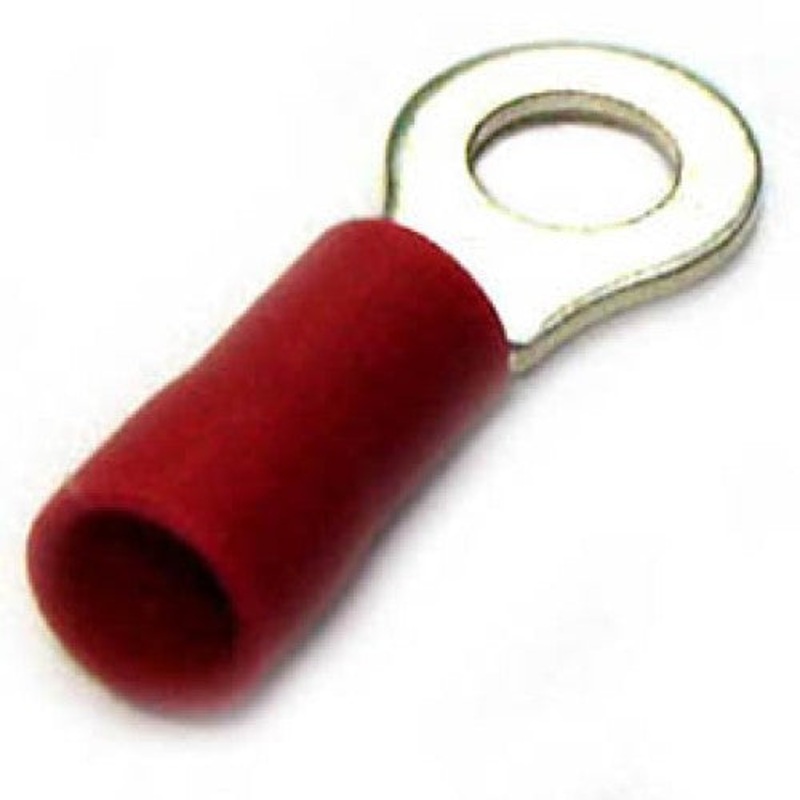 160103-2010 - RING TERM RED #8 22-18AWG ID-4.3MM OD-8MM (10 pcs/pkg)