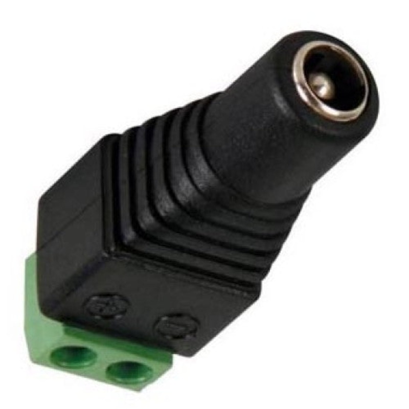 ADADC-010288 - DC POWER JACK 2.1MM WITH SCREW TERMINAL (5 pcs/pkg)