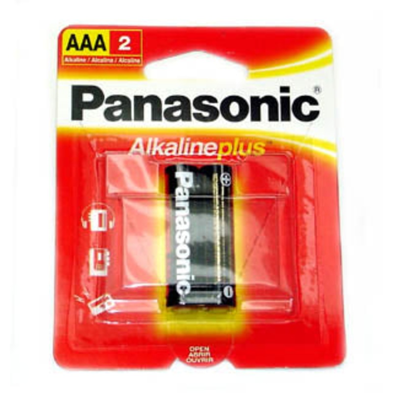 AM-4PA-2B - BATTERY ALKALINE AAA 1.5V (2 pcs/pkg)
