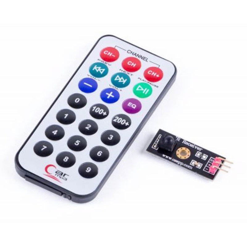 IRREC-02 - IR RECEIVER MODULE REMOTE KEYPAD COMPATIBLE WITH ARDUINO