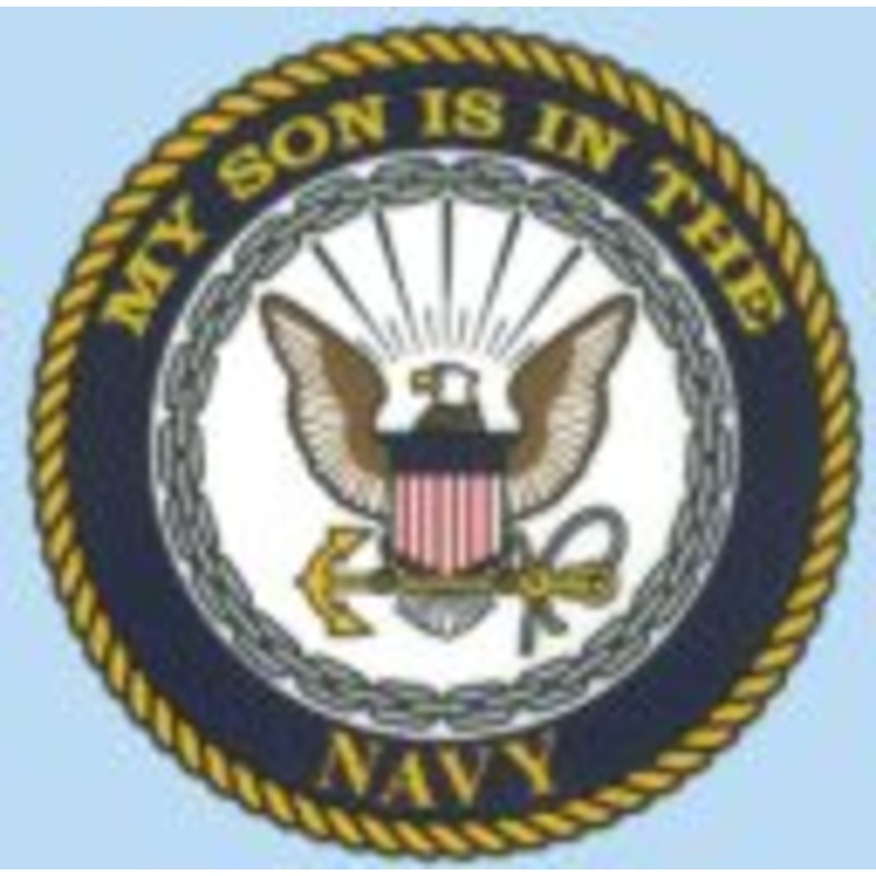 My Son is in the Navy Decal