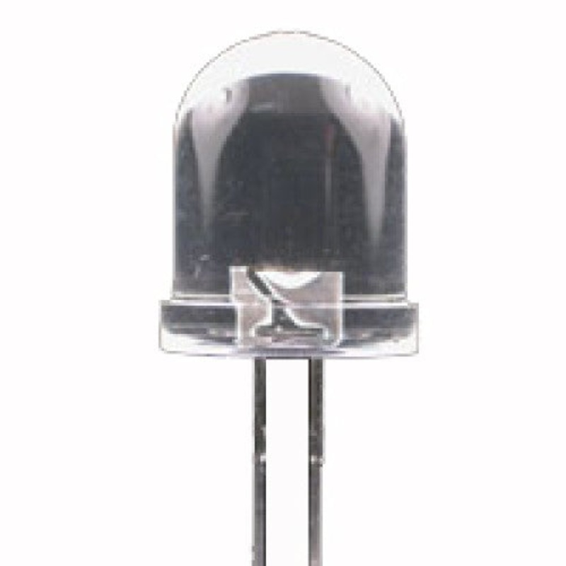 2760006 - LED10 WATERCLEAR BLUE 8000MCD 3.2V 20MA