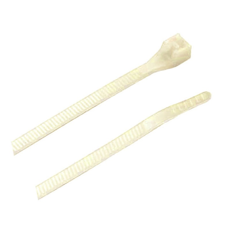 37228 - CABLE TIE BEIGE 8IN 18LB WIDTH 2.5MM (100 pcs/pkg)