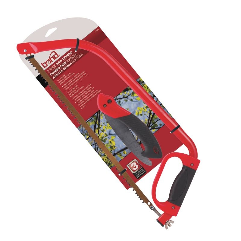 6586 - SAW 2PC/SET 24IN BOW SAW AND 7.5IN FOLDING SAW