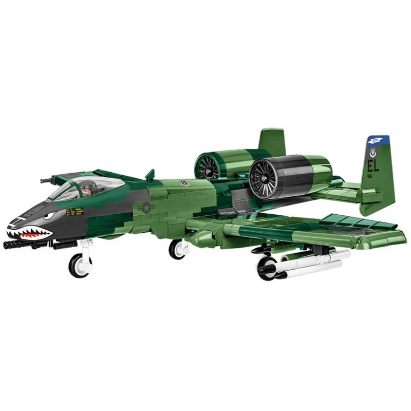 A-10 Thunderbolt II Warthog Blocks Set (GREEN)