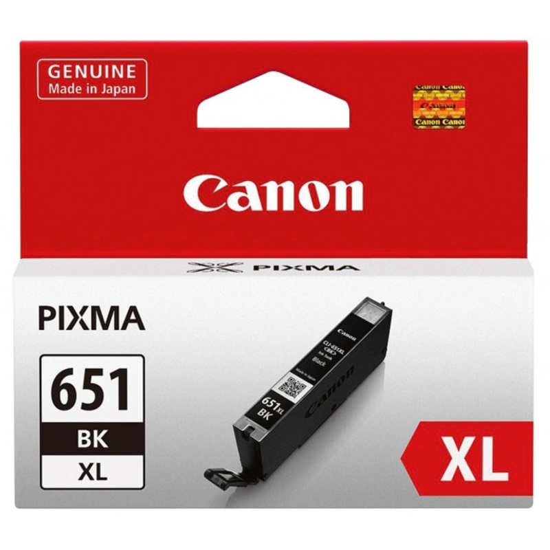 Canon CLI651XLBK Inkjet Cartridge High Yield 5530 Pages - Black