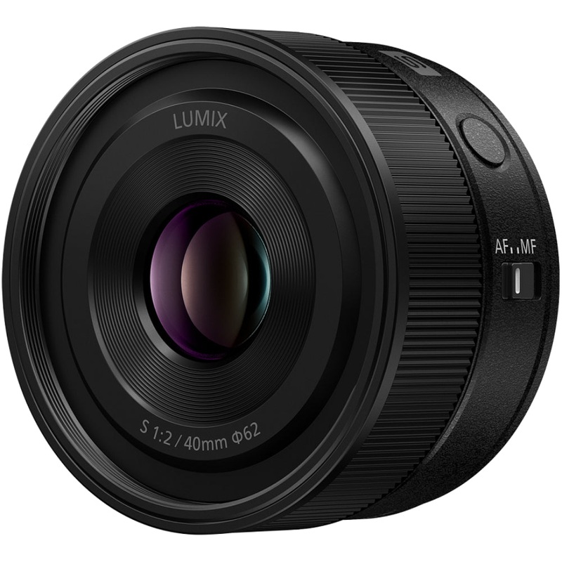 Panasonic Lumix S 40mm f/2 Lens Black