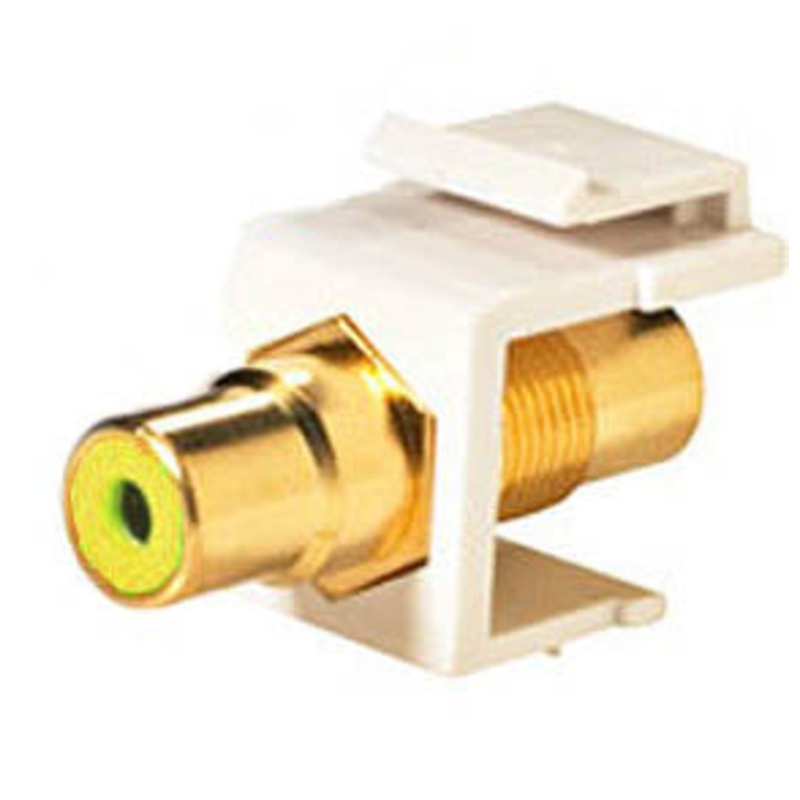 PID:6567 - KEYSTONE COUPLER RCA YEL JK-JK