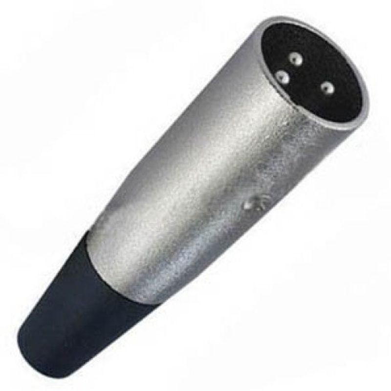 PLUXL-000001 - XLR 3PL INLINE TIN SOL MET BLACK