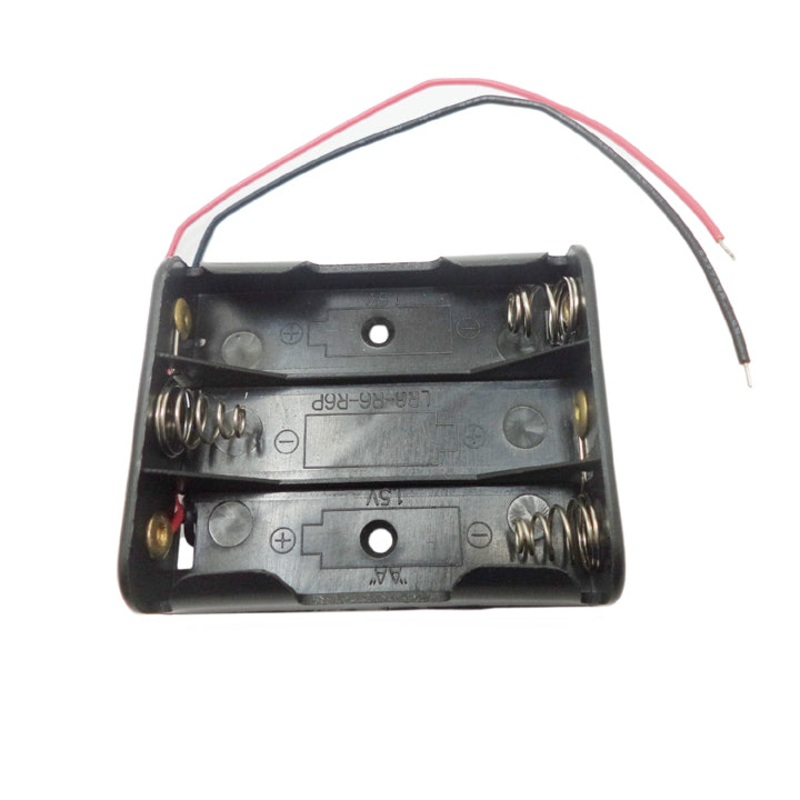 01913 - BATTERY HOLDER AAX3 W/ WIRE