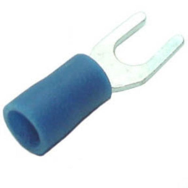 160225-2010 - SPADE TERM BLU #8 16-14AWG ID-4.2MM WIDTH-7.2MM (10 pcs/pkg)