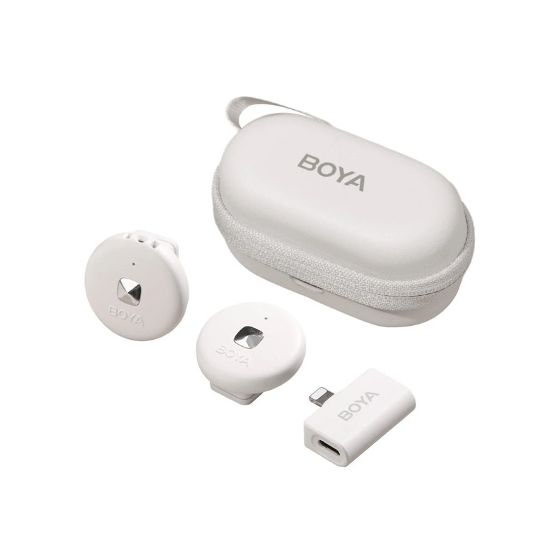 BOYA Omic-D 2.4GHz Dual-Channel Wireless Microphone System for iOS Devices