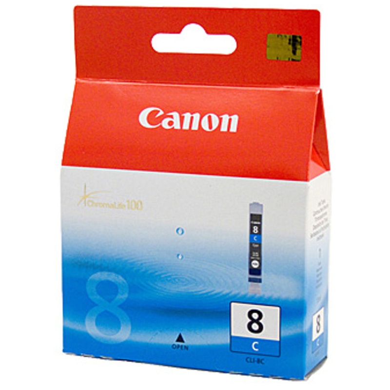 Canon CLI8C Bubblejet Ink Cartridge 280 Pages - Cyan