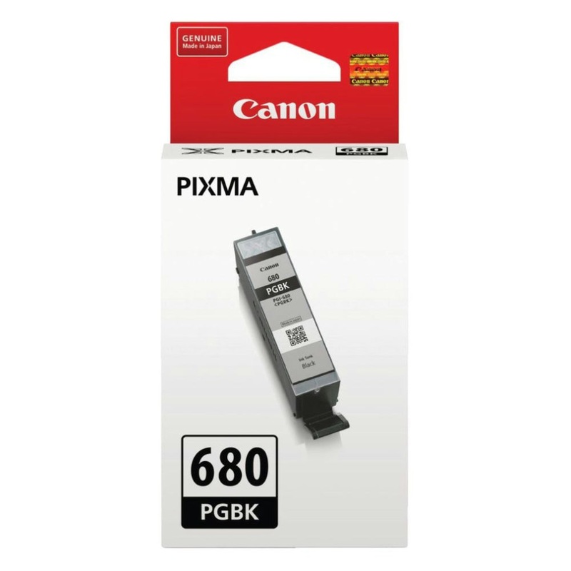 Canon PGI-680BK Genuine Black Inkjet Cartridge - 200 pages