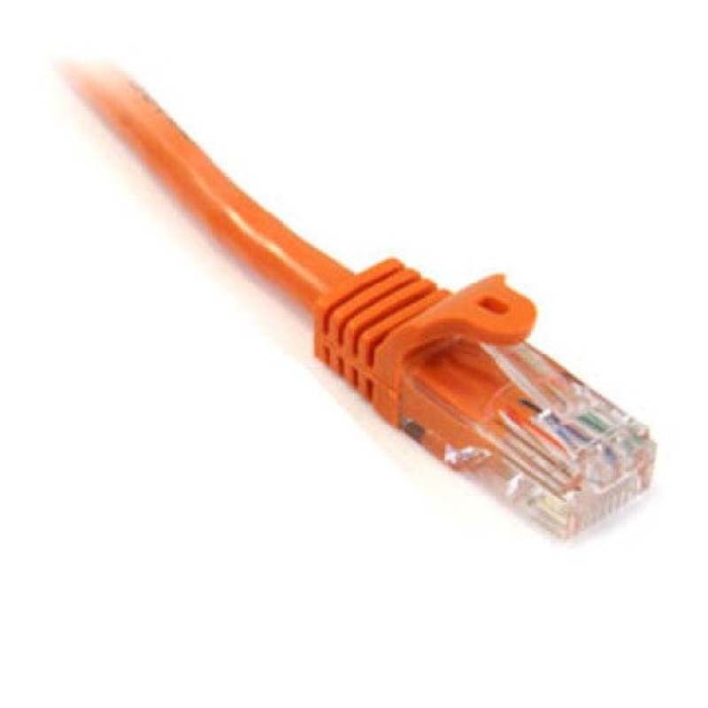 PC-6020OR - PATCH CORD CAT6 ORG 20FT SNAGLESS BOOT