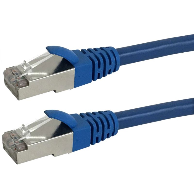 PC-S015B - PATCH CORD CAT5E BLU 15FT SHIELD SNAGLESS BOOT