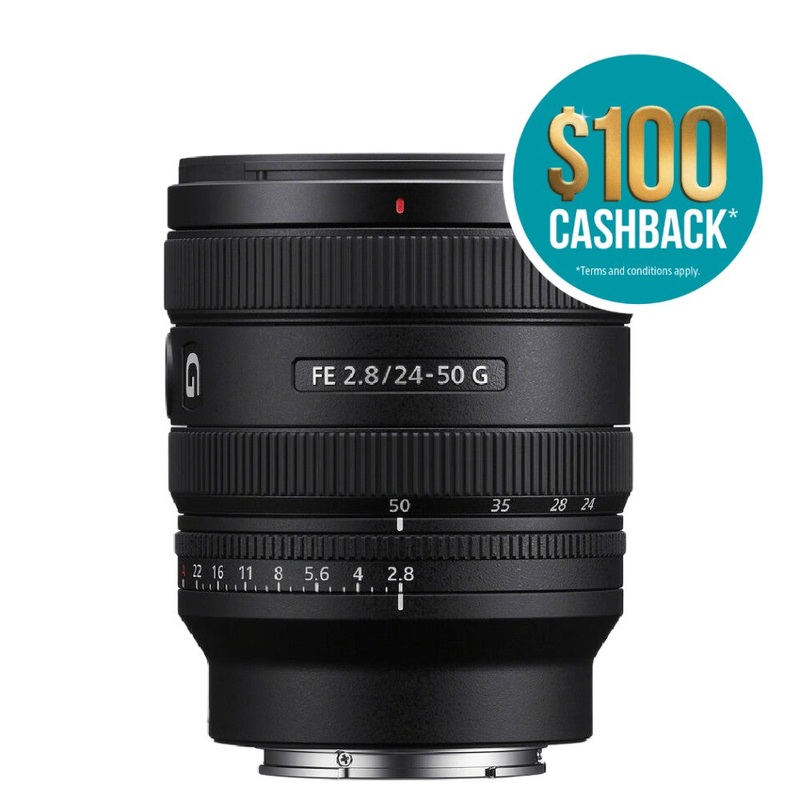 Sony FE 24-50mm f/2.8 G Lens