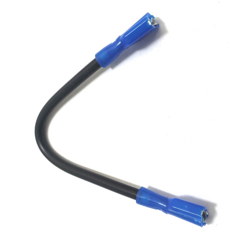 014-158902-4 - BATTERY SHORTING CABLE ASSY 9CM QT 0.25IN 14AWG FT1 600V 105C
