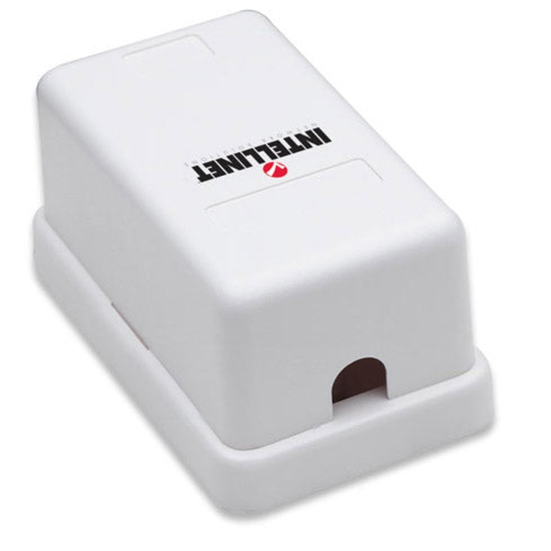 210928 - SURFACE BOX 1PORT WHITE