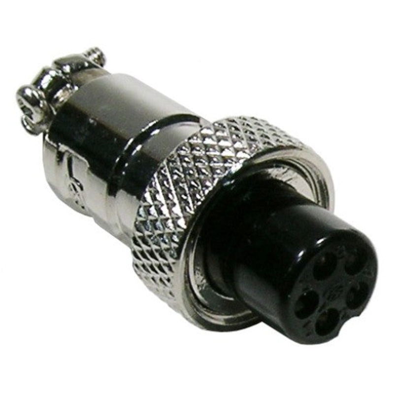 25-725M-1 - MICROPHONE MINI 5F INLINE PLUG METAL