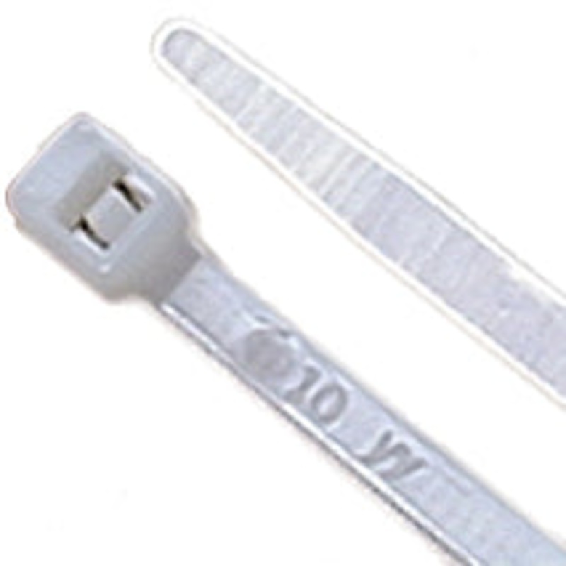 41000 - CABLE TIE 6 ASSORTED COLOURS 4IN 18LB WIDTH 2.5MM