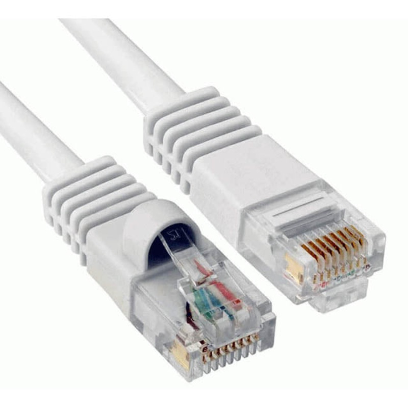 C-25W-CAT6 - PATCH CORD CAT6 WHT 25FT