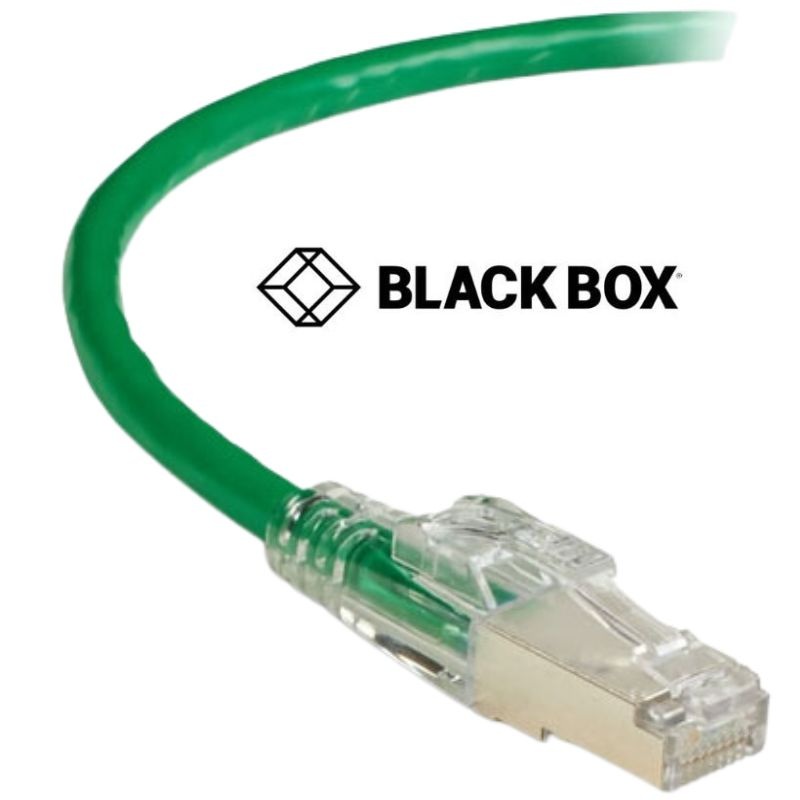 C6PC70S-GN-05 - PATCH CORD CAT6 GRN 5FT SHIELD SNAGLESS BOOT