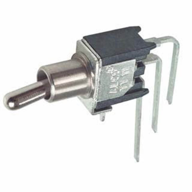 FTD65V - TOGGLE SWITCH 1P2T 6A ON-NONE-ON 125VAC UNTH PCRA 6MM HOLE