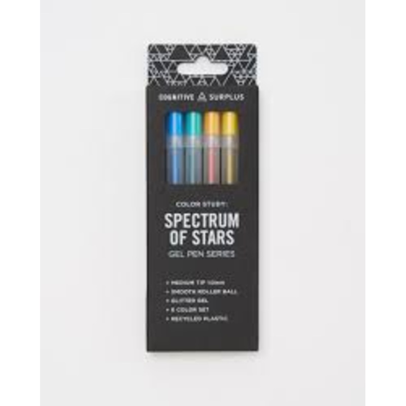 Spectrum of Stars Gel Pens - Set of 6