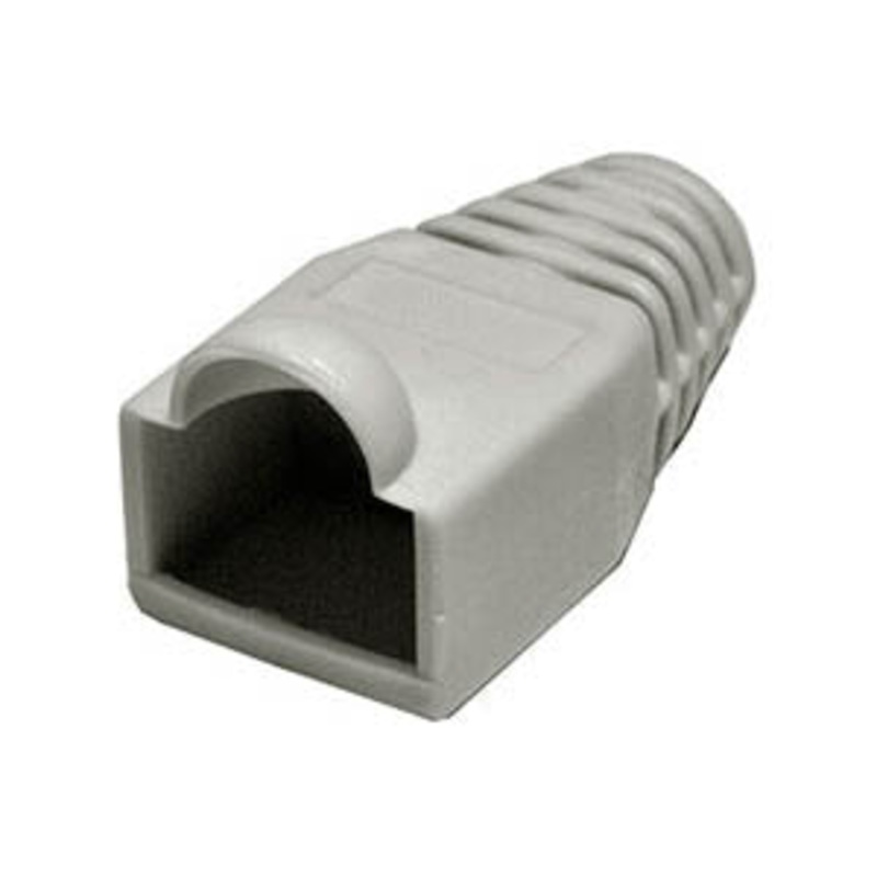 SS-320-A-GREY - BOOT STRAIN RELIEF RJ45 GREY (5 pcs/pkg)