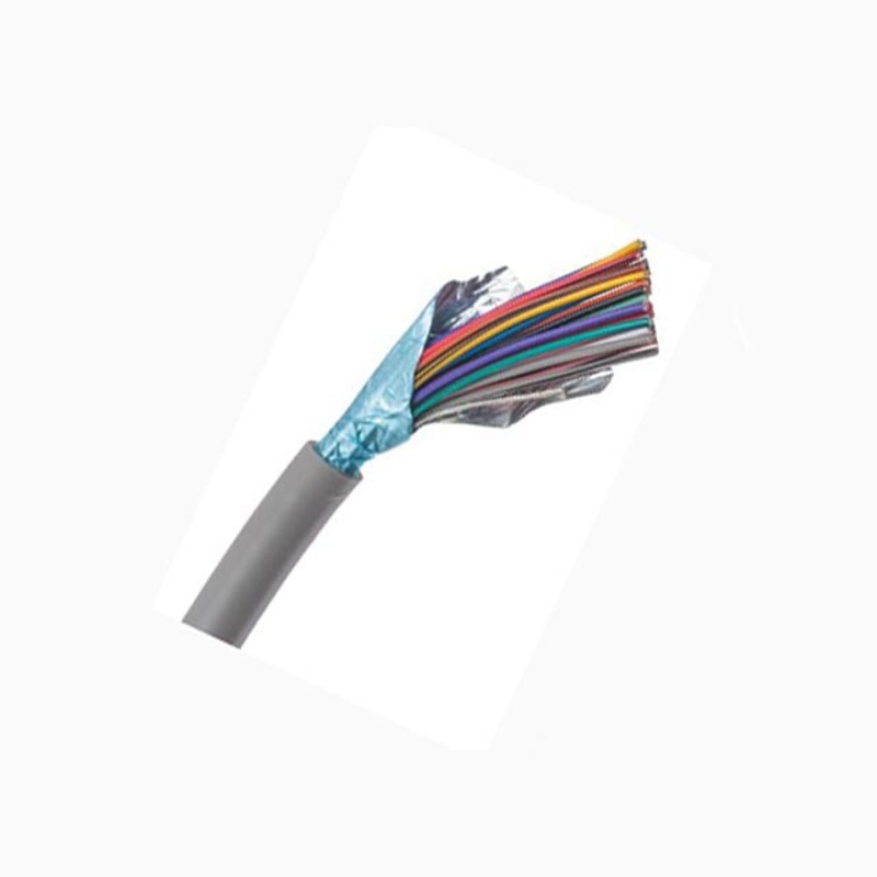 T5557-30 - CABLE 9C 18AWG STR SHLD 30METER FT4 600V 105C GREY