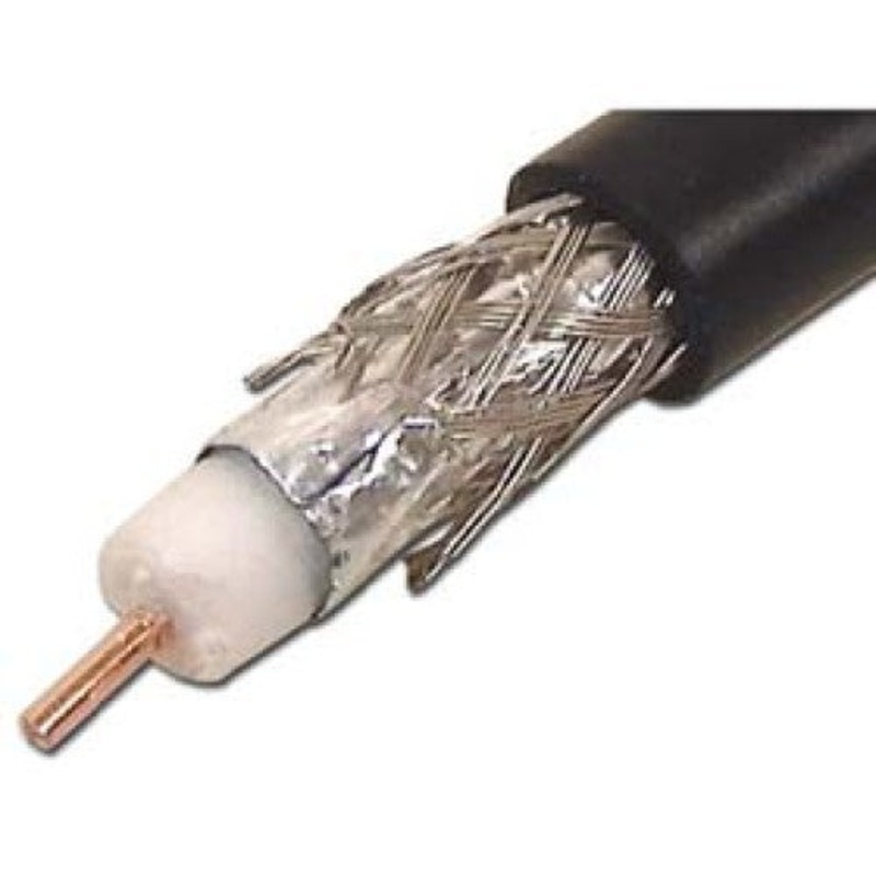 ULPVRG6RB - COAX CABLE RG6 1000FT BLK