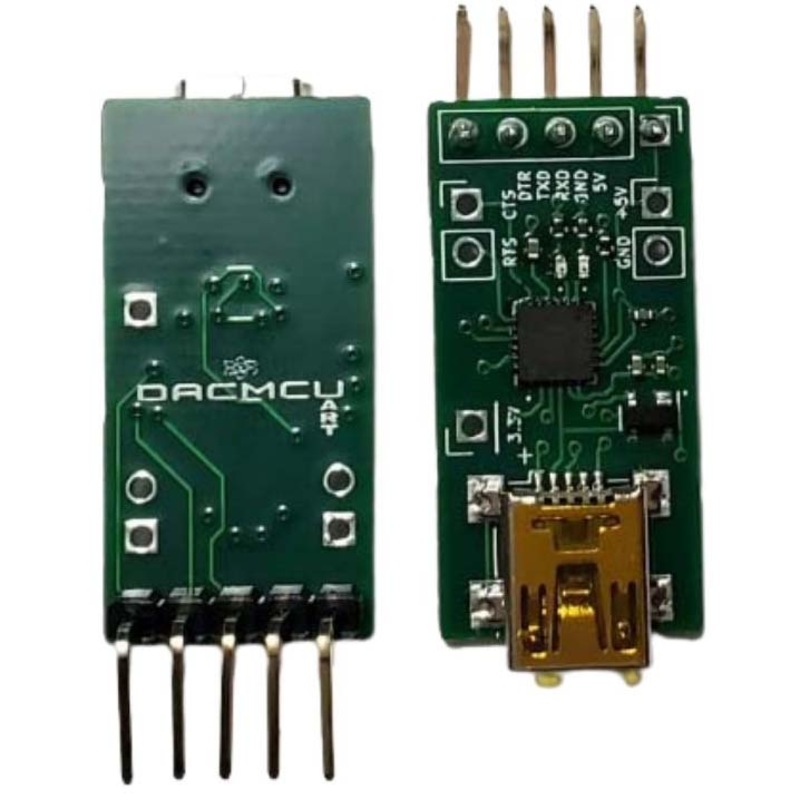 Y14-3792153A - DACMCU UART USB TO SERIAL BREAK OUT BOARD