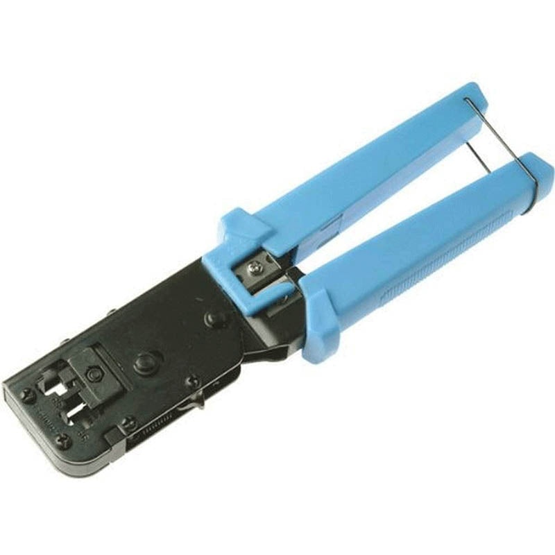 100004C - CRIMPER RJ45-EZ AND EZ-RJ11/12 WITH CUTTER FOR CAT5E CONNECTORS