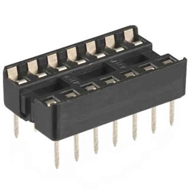 39-014-6 - IC SOCKET DW 14 TIN 7.62MM (6 pcs/pkg)