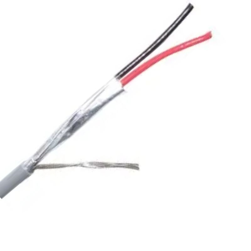6500FE877U1000 - CABLE 2C 22AWG STR SHLD 1000FT CMP PLENUM WHITE