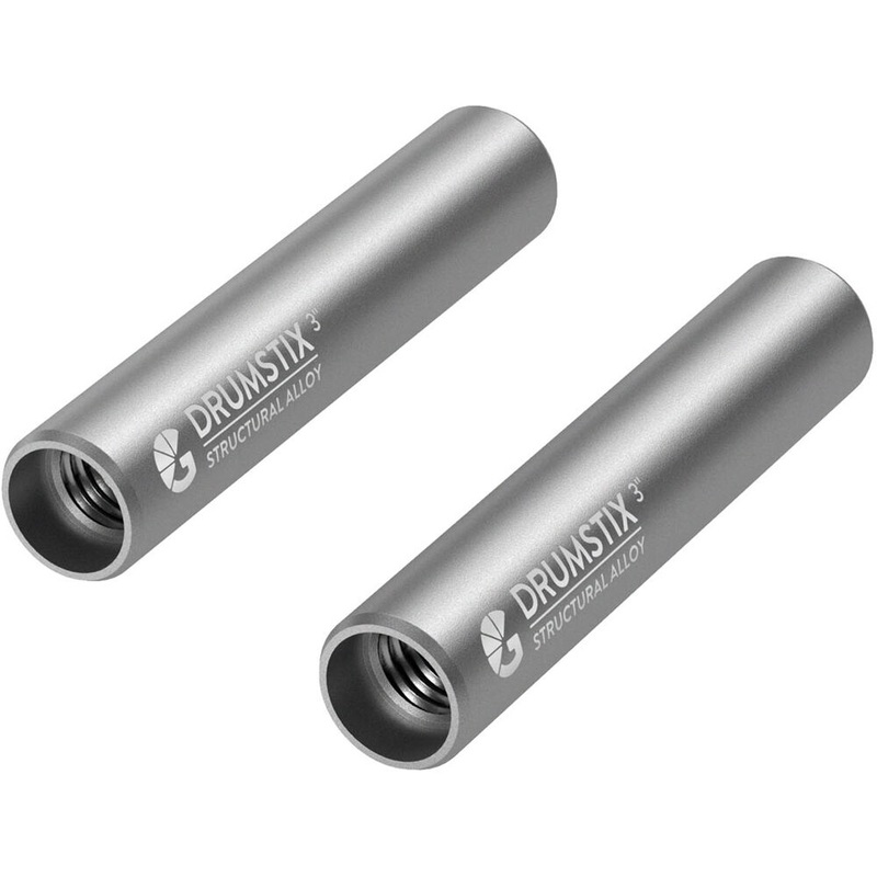 Bright Tangerine Drumstix Structural Alloy Threaded 15mm Rod Pair
