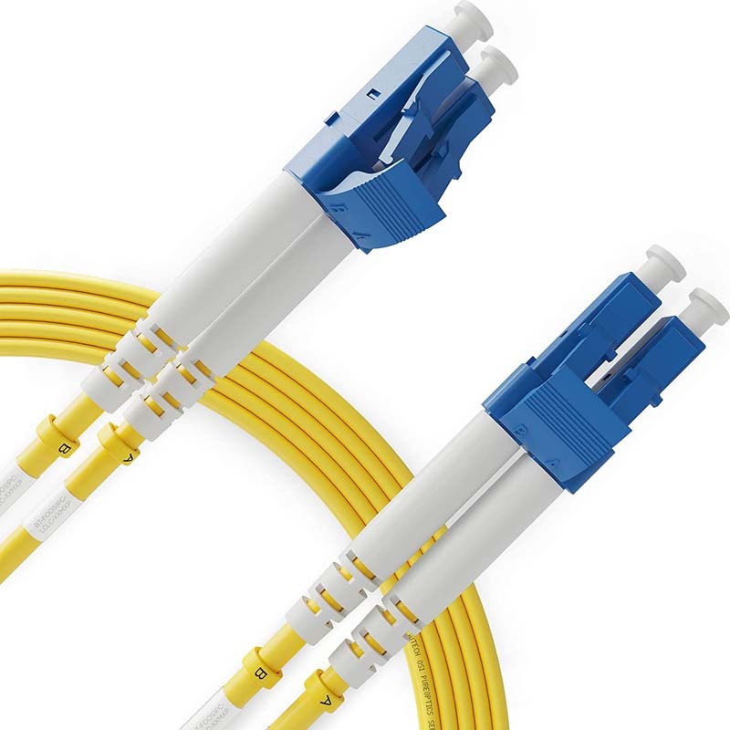 FS-LL003 - FIBER OPTIC PATCH CORD LC-LC 3M DUPLEX SM 9/125UM LSZH YEL