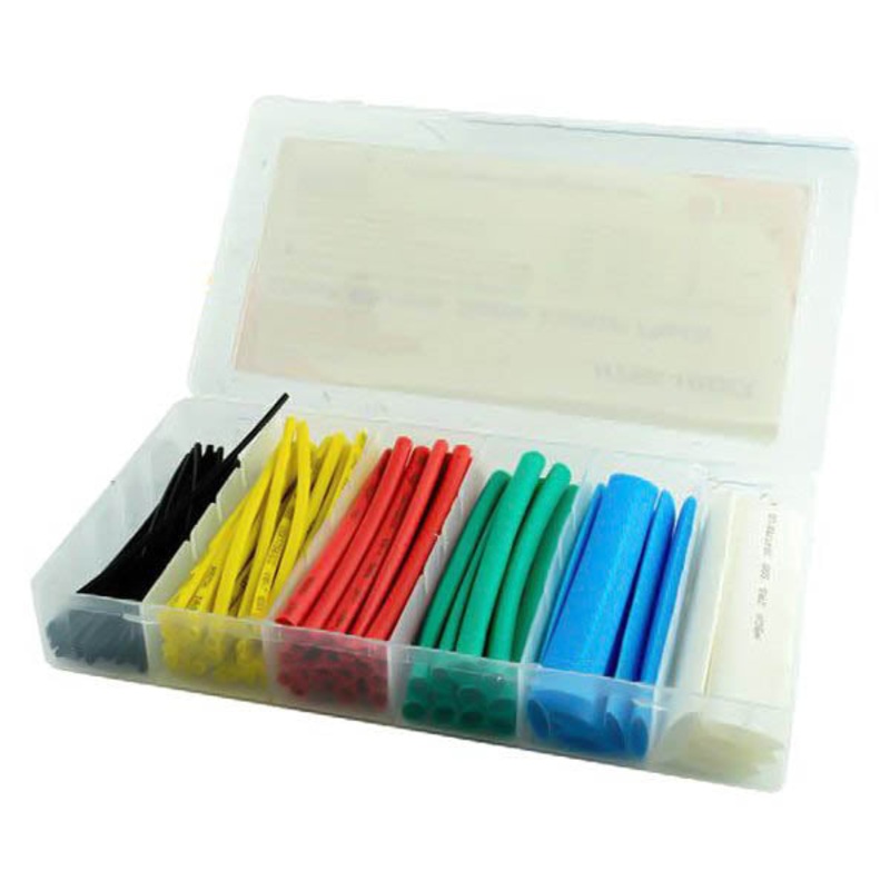 HTSK-100CL - TUBING HST KIT 1.5 TO 13MM X 4IN 1.5/2.5/4/6/10/13MM ASSORETED