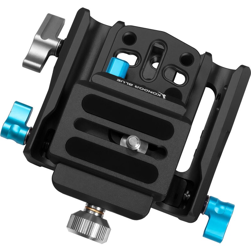 Kondor Blue 501 Adjustable Baseplate (Arca QR) Raven Black
