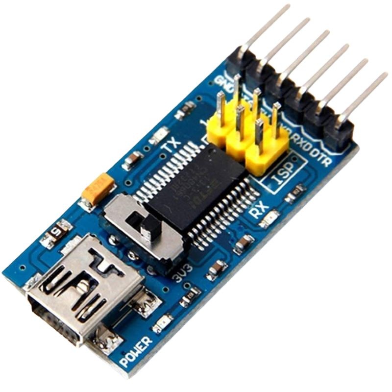 PROFT-053003 - FTDI BREAKOUT BOARD 3.3V OR 5V MINI USB TO TTL SERIAL FT232RL