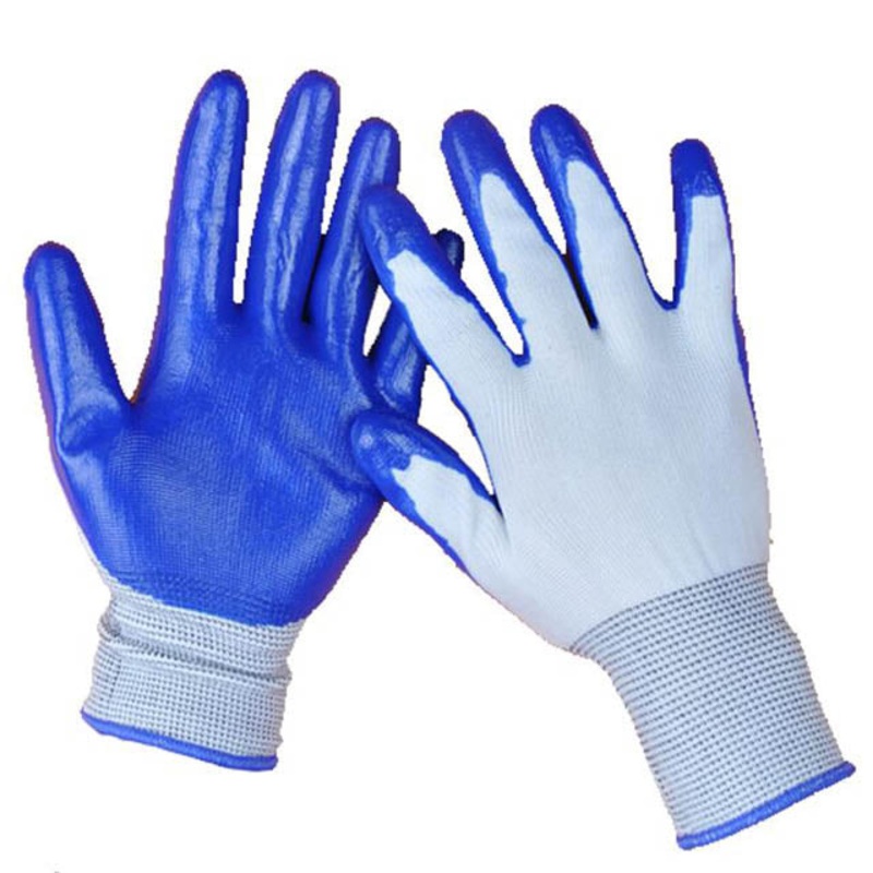 WGAR-13 - GLOVES NITRILE BLUE