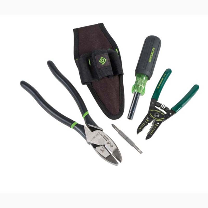 0159-27 - ELECTRICIAN WIRING KIT 4PCS STRIPPER PLIERS AND SCREWDRIVER